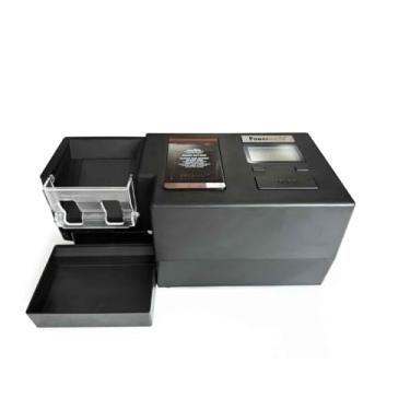 Imagem de Powermatic Máquina injetora elétrica de cigarro V+ com funil de tabaco e carregamento automático de tubo