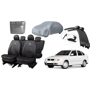 Imagem de Capa de couro +Capa de cobrir + Limpador de para - brisa -VW polo 94-03