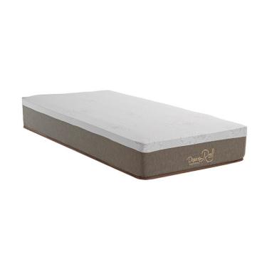 Imagem de Colchão Solteiro Mola Ensacada Dreams Roll (24x88x188) Branco e Cinza