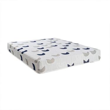 Imagem de Colchão Queen Mola Ensacada Tulipa (25x158x198) Branco Estampado