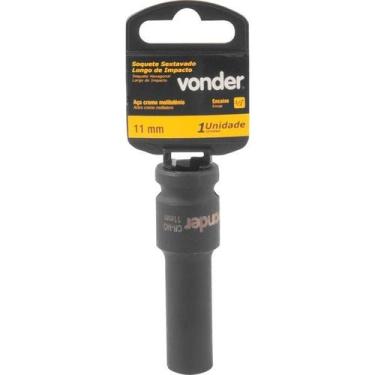 Imagem de Soquete Sextavado de Impacto Longo Encaixe 1/2" 11mm Vonder