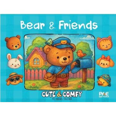 Imagem de Bear & Friends - Cute & Comfy - Azul Sortido - PAE EDITORA E DISTRIBUI