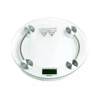 Imagem de Balança Digital de Vidro Temperado 180kg Alta Precisão