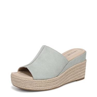 Imagem de LifeStride Sandália feminina Haute Espadrille Wedge, Verde jade, 6 Wide