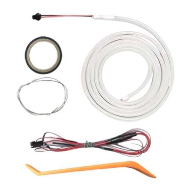 Imagem de Luz de porta-malas | Luz de carro com sensor automático | Faixa de LED à prova d'água, decoração de iluminação para trailer de veículos, trailers, iluminação de carga