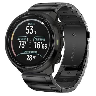 Imagem de Compatível com pulseiras SUUNTO Race 2, pulseiras de metal de aço inoxidável sólido de 22 mm compatíveis com SUUNTO Run, OCEAN, RACE, Race 2, RACE S, VERTICAL, 9 PEAK, 9 PEAK PRO, 5 Peak Watch