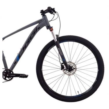 Imagem de Bicicleta Aro 29 Oggi Hacker Hds Essa 8v - Grafite/azul/preto Tamanho 19