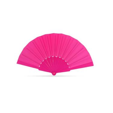 Imagem de Leque Dobrável Decorativo Ventilador de Mão Portátil(Pink)