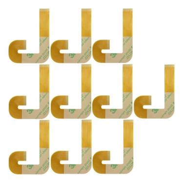 Imagem de 2X Kit 10 Cabos Flat Para Leitor De Ps2 Slim Modelo J Atacad