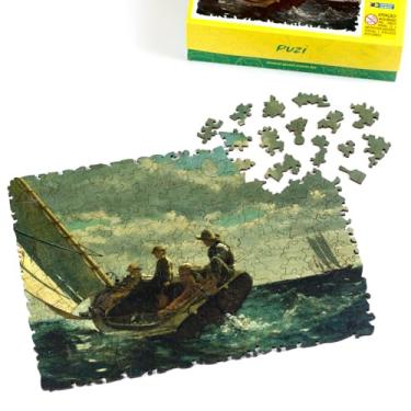 Imagem de Quebra-Cabeça de Madeira Vento Favorável - Puzi (Com Peças Especiais)