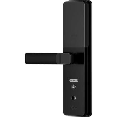 Imagem de FECHADURA DIGITAL MDX, COM BIOMETRIA CARTAO E SENHA, PRETA FESD100