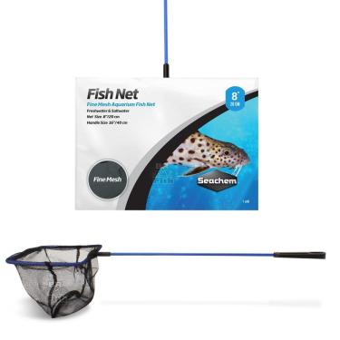 Imagem de Rede Para Peixes Aquários Seachem Fish Net 20Cm Malha Fina