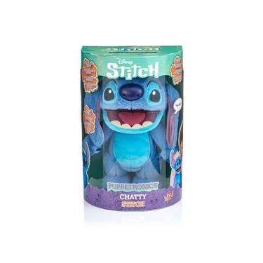 Imagem de Pelúcia Interativa Stitch (Fantoche) com Som - Stitch Wow