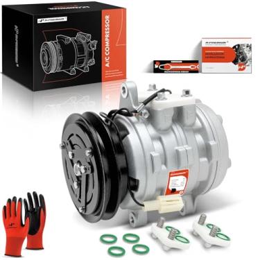 Imagem de A-Premium Compressor De Ar Condicionado Com Embreagem Compatível Chevrolet Sprint 1985-1988, Tracker 1989-1991, Suzuki Samurai 1986-1995, Sidekick 1989, X-90 1996-1998