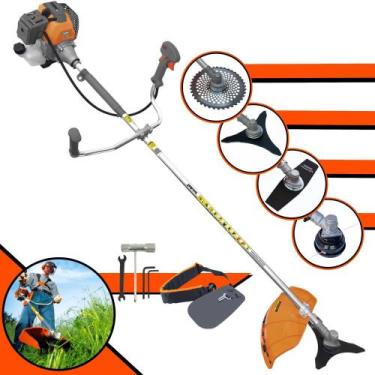 Imagem de Roçadeira Lateral Multifuncional Tekna RL520P À Gasolina Motor 2 Tempo