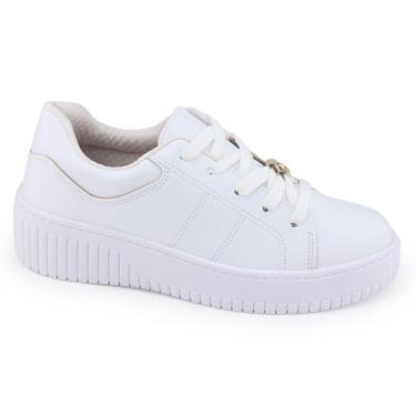 Imagem de Tênis fem Beira Rio 4316.102 Napa casual alto cadarço