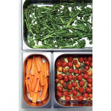 Imagem de Cuba Tramontina Gn 2-3 Em Aço Inox Sem Alças Profundidade 20 Mm