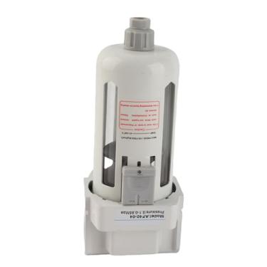 Imagem de Acouto Compressores de Filtro Regulador de Pressão de Rosca G1/2 pol. - Filtro de Tubulação Eficiente Com Função de Drenagem de água, Pressão, Fácil Instalação e Filtragem