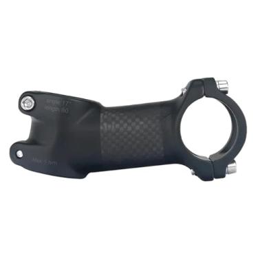 Imagem de Mesa de bicicleta em carbono fosco 10/17/25/35 graus, mesa para MTB 60/70/80/90/100mm, peças para ciclismo de potência(17 degrees-90mm)