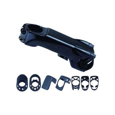 Imagem de Acessórios para bicicleta: Mesa de carbono completa com riser, cabeamento interno integrado e cockpit oculto, compatível com guidões SL7 de 70 mm a 130 mm.(70mm)