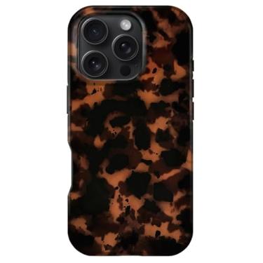 Imagem de Rauoawby Capa para iPhone 16 Pro, linda capa de telefone de tartaruga, compatível com Magsafe, capa rígida de 2 camadas + capa protetora fina de silicone macio à prova de choque (casco de tartaruga