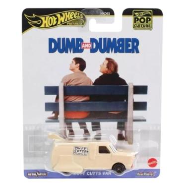 Imagem de Hot Wheels Premium Pop Culture Dumb and Dumber Mutt Cutts Van, Die-Cast Metal Collection, Real Riders JBL80