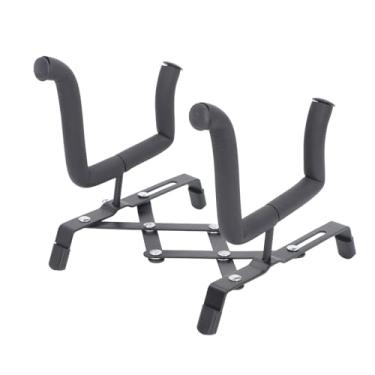 Imagem de Alomejor Suporte de Violino Dobrável de Piso, Suporte de Ukulele Retrátil Portátil para Violino Bandolim Ukulele Com Metal e Esponja