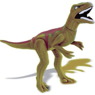 Imagem de Dinossauro Velociraptor Park Adijomar Brinquedos Jurassic, Verde