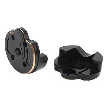 Imagem de SIWOTED Tampa do portal da junta de direção Pesos da carcaça do portal de latão para SCX10 III Capra 1/10 RC Crawler 2 peças