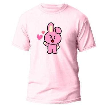 Imagem de Camiseta Básica Algodão Premium Estampa Digital Ursinho Fofo - Pavesi,