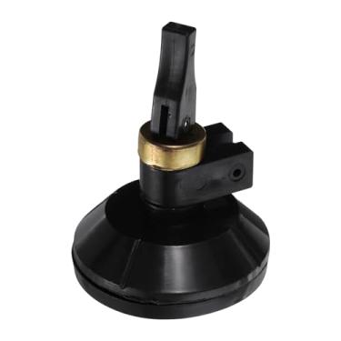 Imagem de Generic Ventosa 55 mm/2,17" diâmetro leve forte sucção circular cortador de bússola ventosa para cortar espelho de azulejo de vidro, preto