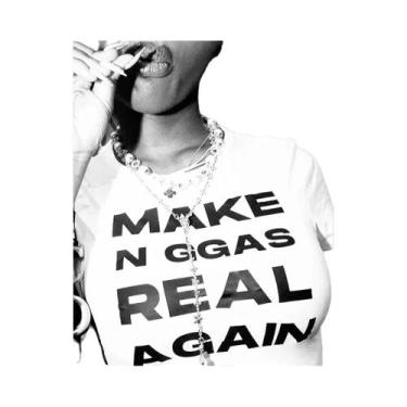 Imagem de Camiseta Feminina Gótica Hip Hop De Manga Curta Harajuku Punk Com Esta