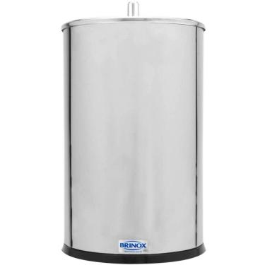 Imagem de Lixeira 3030/203 Inox - 7,8 L Brinox Inox