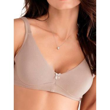 Imagem de Sutiã sem aro e sem bojo n triumph 301 classic 24333 taça b, Bege, 46