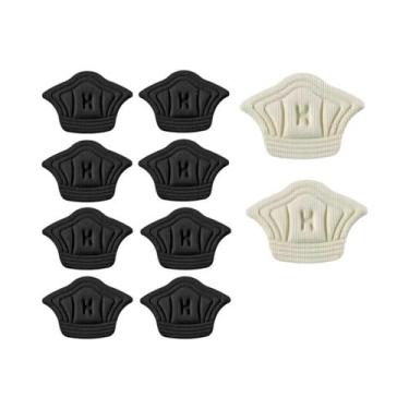 Imagem de Palmilhas Ajustáveis Para Calcanhar, 5 Pares, Protetores De Calcanhar 