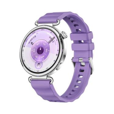 Imagem de Pulseira De Silicone De 18mm Para Huawei Watch GT6 Com Fivela De Metal