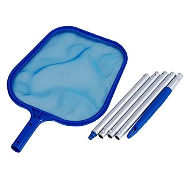 Imagem de Rede de Limpeza Piscina com Seções Alumínio Detacháveis 45 Polegadas Rastrillo Folhas para Ferramentas Malha Fina Profis