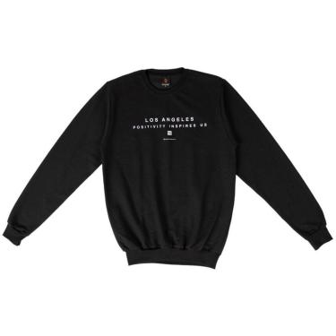 Imagem de Moletom Masculino Desayner Los Angeles Cinza Mescla-Masculino