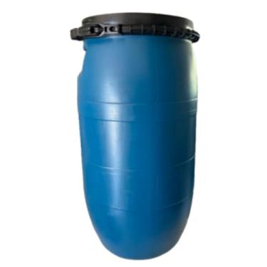 Imagem de Bombona 80 Litros Galão Barril Tambor Água Cor Azul Tampa com Trava
