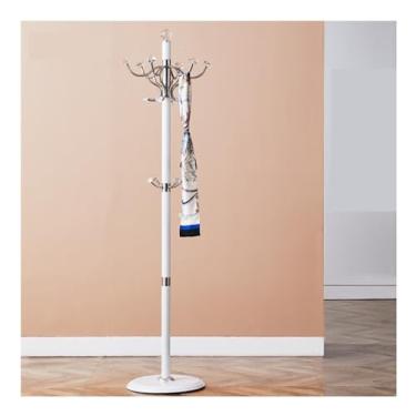 Imagem de SLGGPJBU Cabideiro, cabideiro, cabide de metal, suporte para casacos, rotação de 360°, bola de cristal, quarto, cabide de sala de estar