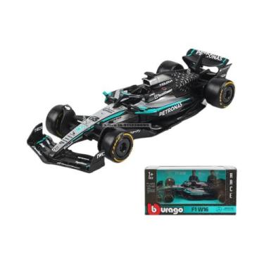 Imagem de Modelo De Carro Em Metal Die Cast Mercedes-AMG F1 W16 2025 1:43 Bburag