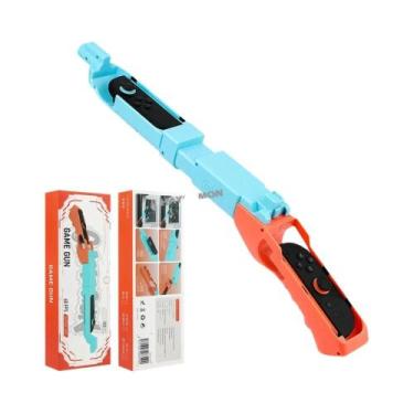 Imagem de Acessório De Jogo Switch 2: Punho De Arma De Tiro Em ABS Com Empunhadu