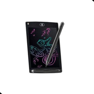Imagem de Lousa Tablet LCD Mágico Desenho 8,5 Polegadas Pequeno - 9H, Preto