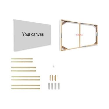 Imagem de Quadros De Parede Grandes Em Tela De Madeira 50x70 60x90 80x120cm Para