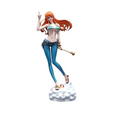 Imagem de Figura De Ação Anime One Piece Nami De 22cm, Estátua De PVC, Modelo De