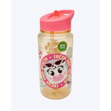 Imagem de Garrafa Tritan Vaca Summer Puket 050404207, AMARELO / VACA, UN