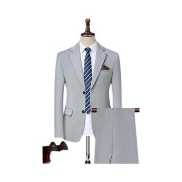 Imagem de Conjunto De Terno Masculino Elegante 2025 De Alta Qualidade Para Negóc