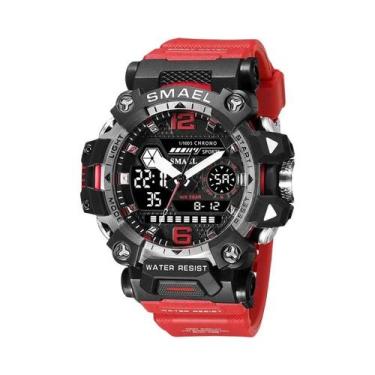 Imagem de Relógio Masculino À Prova D'Água SMAEL 8072 Quartz Cronógrafo Resisten