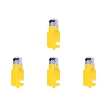 Imagem de Motor De Engrenagem Para Robô Carro Inteligente TT Motor 130 Para Ardu