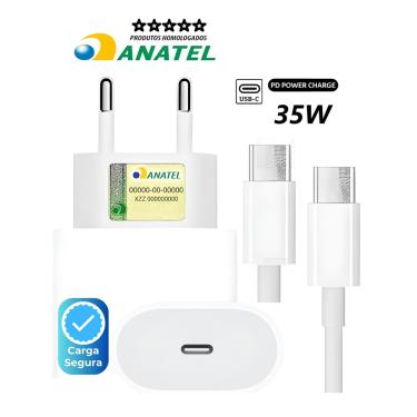 Imagem de Carregador Turbo Branco Compatível Com Samsung A54